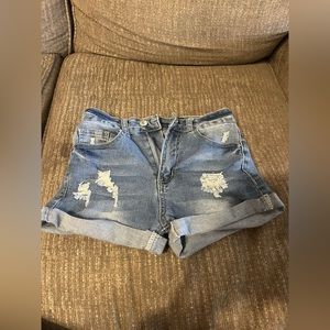 jean shorts